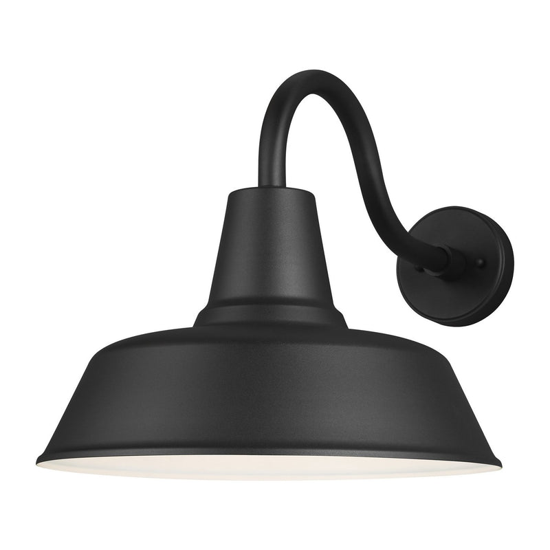Barn Light Extra Large Outdoor Wall Sconce in Black