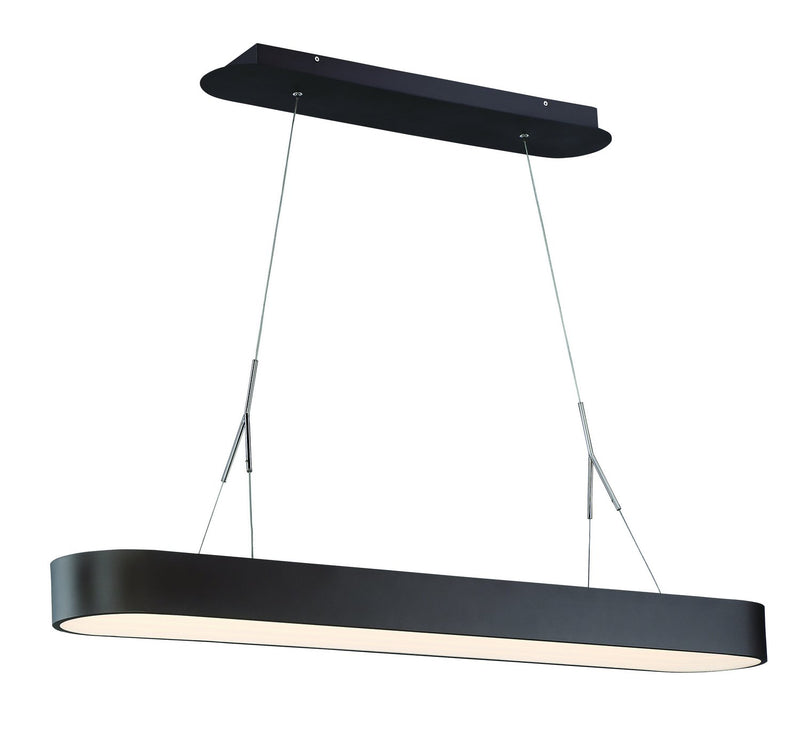 Step Up LED Linear Pendant in Bronze