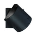 Revolve 2-Light LED Twistable Outdoor Wall Sconce in Black - Lamps Expo