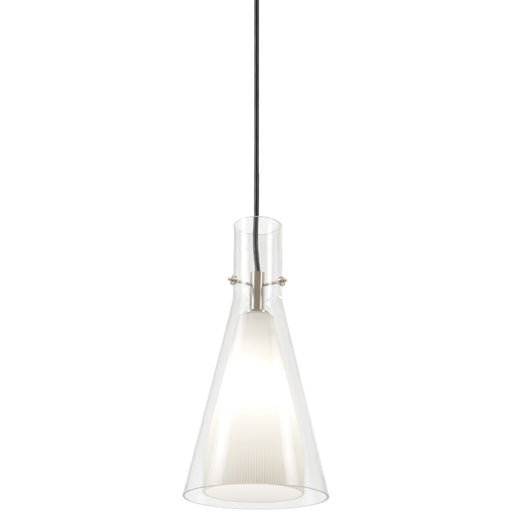 Taper Mini Pendant in Brushed Nickel