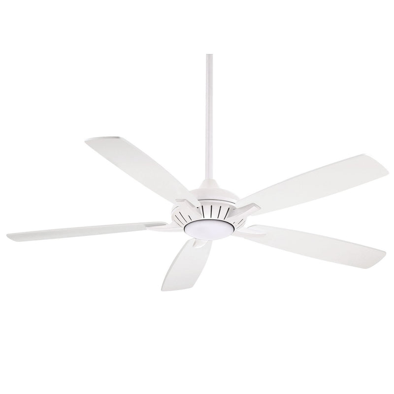 Dyno 60" LED Ceiling Fan in White