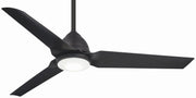 Java 54" Outdoor LED Ceiling Fan in Coal