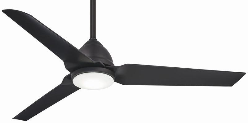 Java 54" Outdoor LED Ceiling Fan in Coal