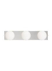 Orbel 3-Light Bath Vanity Light in 3 Light Polished Nickel