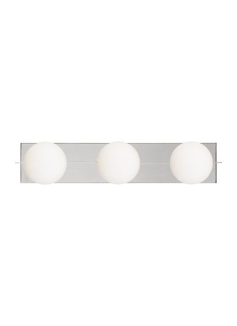Orbel 3-Light Bath Vanity Light in 3 Light Polished Nickel