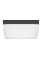 Boxie Large Flush Mount in Large Antique Bronze