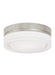 Cirque LED Flush Mount in Satin Nickel