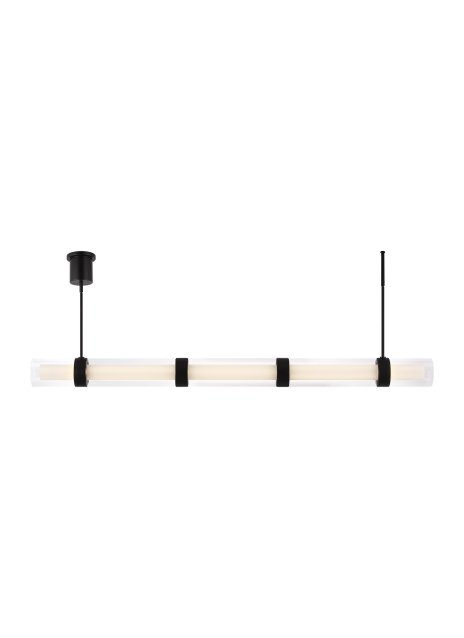 Wit 5 Linear Pendant in Black