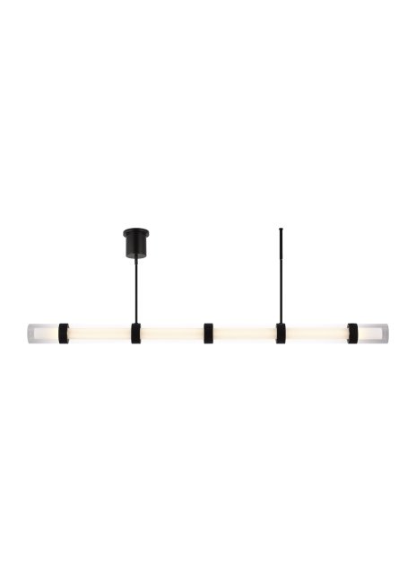 Wit 6 Linear Pendant in Black