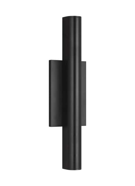 Chara 17 Outdoor Wall Sconce in Black