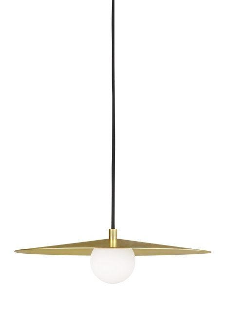 Pirlo Pendant in Aged Brass