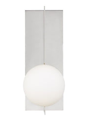 Orbel Bath Sconce in Polished Nickel