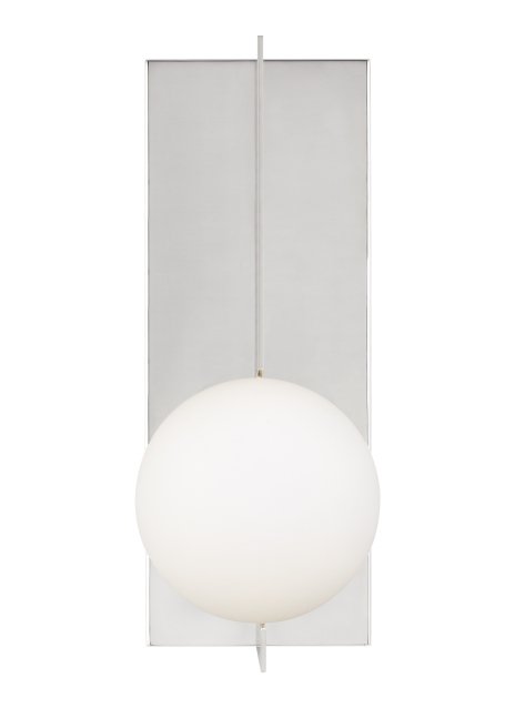 Orbel Bath Sconce in Polished Nickel