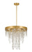 Windham 5-Light Chandelier in Antique Gold - Lamps Expo