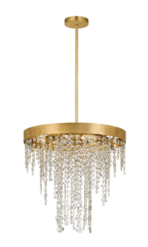 Windham 5-Light Chandelier in Antique Gold - Lamps Expo