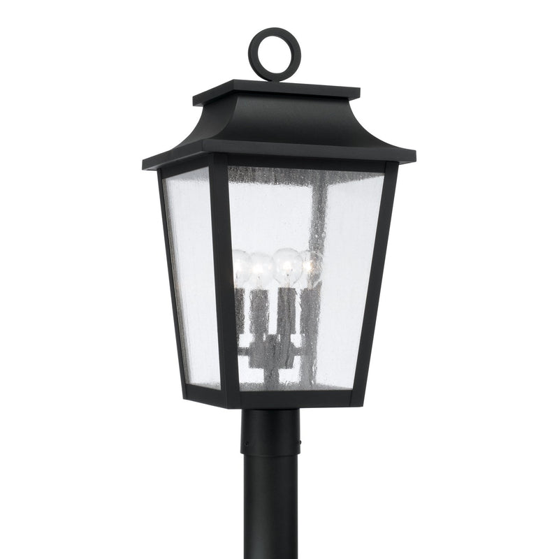 Chandler 4-Light Outdoor Post Light in Black