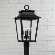 Chandler 4-Light Outdoor Post Light in Black