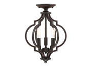 3-Light Convertible Semi-Flush or Pendant - Lamps Expo