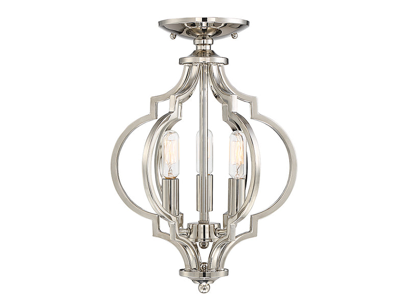 3-Light Convertible Semi-Flush or Pendant - Lamps Expo