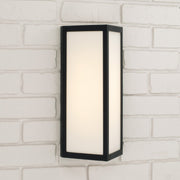 Irvin Outdoor Wall Lantern in Black