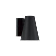 Yardley Small Outdoor Wall Sconce in Black
