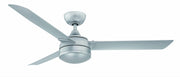Xeno 56" Outdoor Ceiling Fan with LED Light in Silver