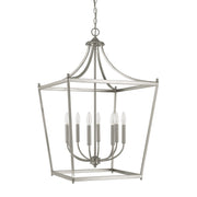 Stanton 8-Light Chandelier in Brushed Nickel