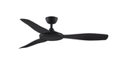 GlideAire 52" Ceiling Fan in Black
