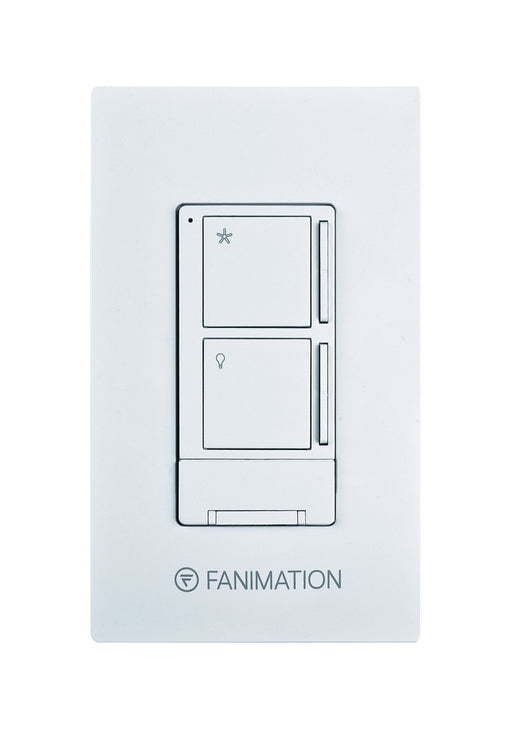 Fanimation 3-Speed Wall Control with Receiver and Light in White