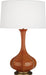 Pike Table Lamp with Pearl Dupoini Fabric Shade - Lamps Expo