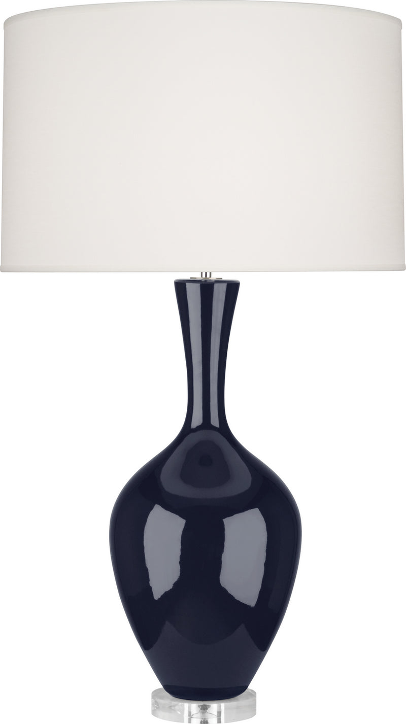 Audrey Table Lamp with Fondine Fabric Shade - Lamps Expo