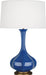Pike Table Lamp with Pearl Dupoini Fabric Shade - Lamps Expo