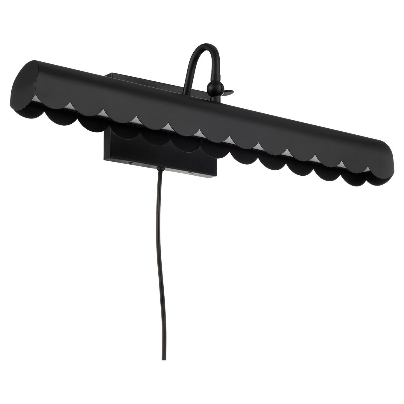 Karnes LED Picture Light in Matte Black