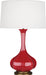 Pike Table Lamp with Pearl Dupoini Fabric Shade - Lamps Expo