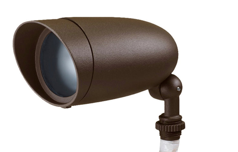 Medium LED Landscape Flood Light in Bronze