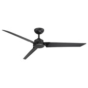 Roboto 62" Outdoor Ceiling Fan in Matte Black