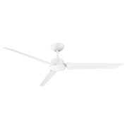 Roboto 62" Outdoor Ceiling Fan in Matte White