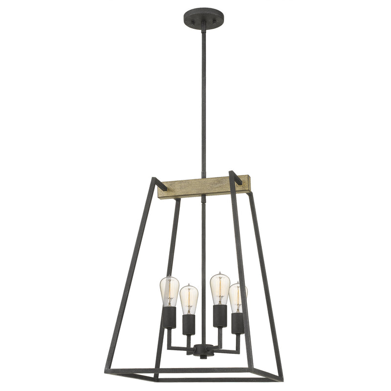 Brockton 4-Light Pendant in Grey Ash - Lamps Expo