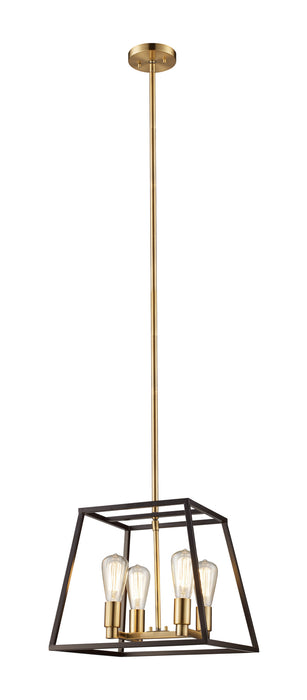 Adams 4-Light Pendant in Rubbed Oil Bronze