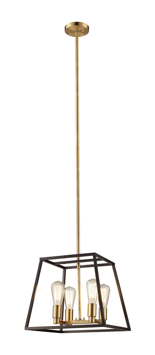 Adams 4-Light Pendant in Rubbed Oil Bronze