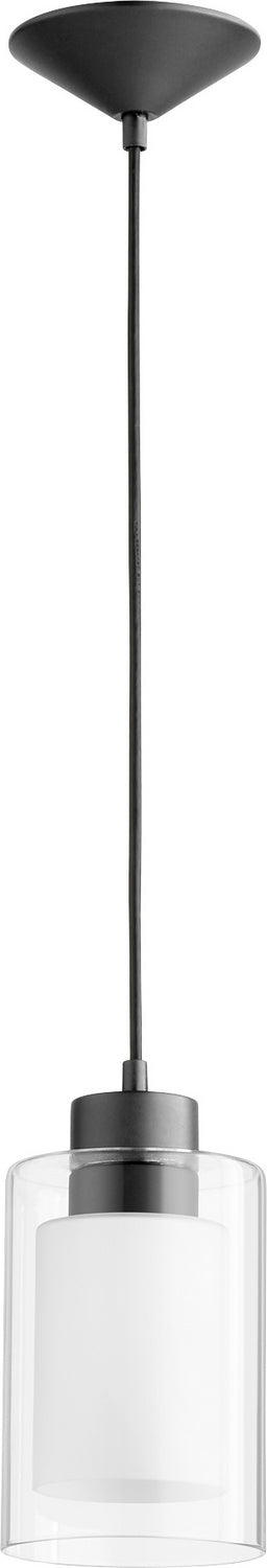 Cameron Transitional Pendant in Textured Black
