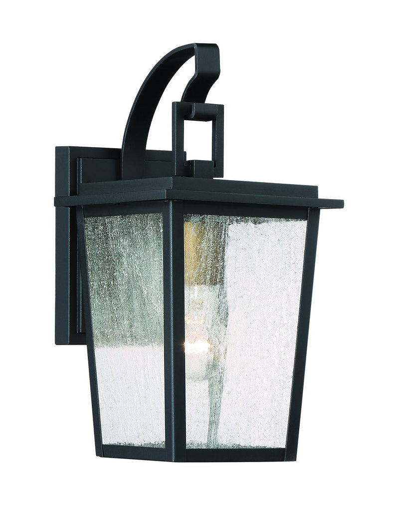 Cantebury Outdoor Wall Lantern in Sand Black, Burnt Gold & Sand Black