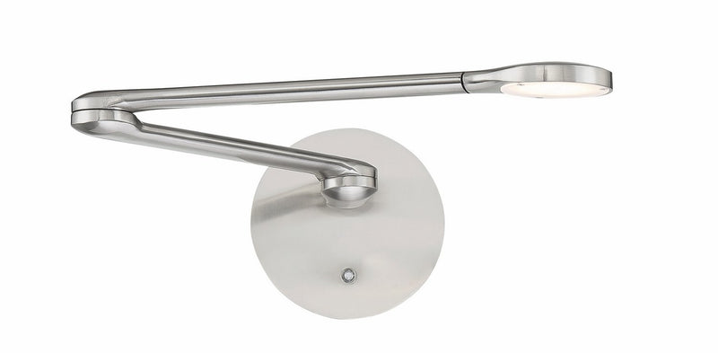 Reflex Swing Arm Wall Lamp in Brushed Nickel