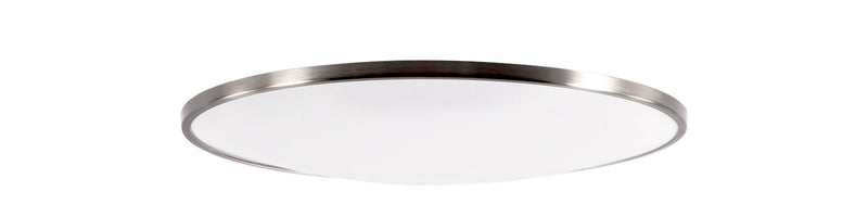 Puck Flush Mount in Brushed Nickel