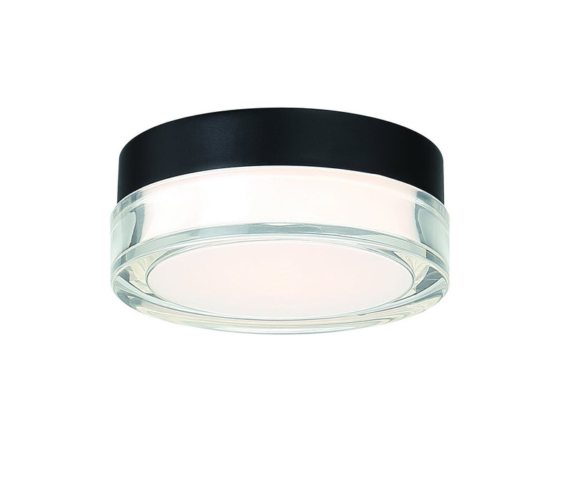 Pi 15" Outdoor Flush Mount in Black