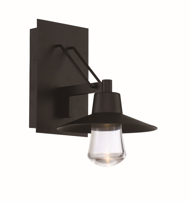Suspense LED Outdoor Wall Sconce in Black