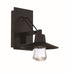 Suspense LED Outdoor Wall Sconce in Black