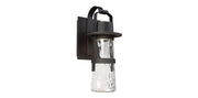Balthus Medium Outdoor Wall Lantern in Black