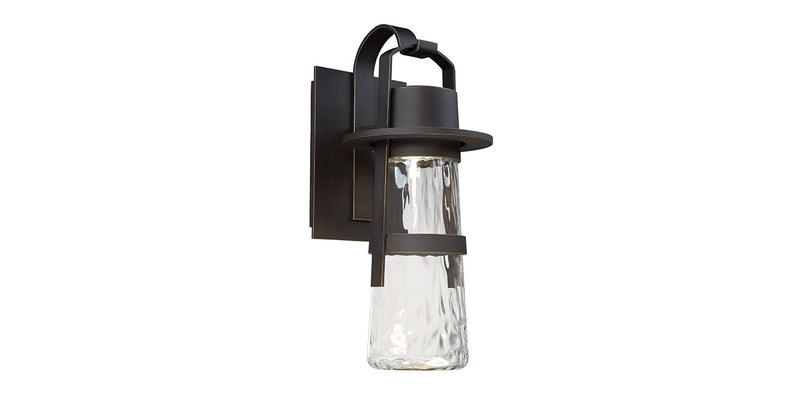 Balthus Large Outdoor Wall Lantern in Black