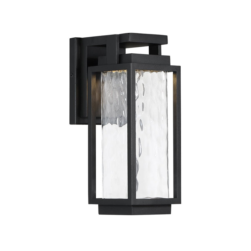 Two If By Sea 12" Outdoor Wall Lantern in Black